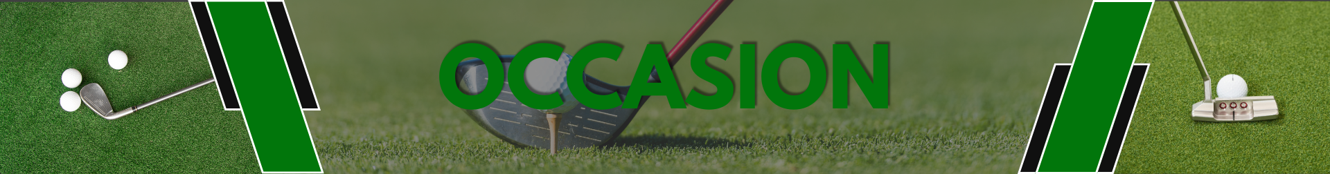 Clubs de golf d'occasion