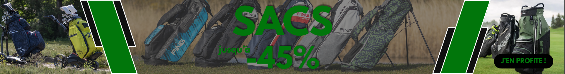 Bons plans sacs chariot de golf