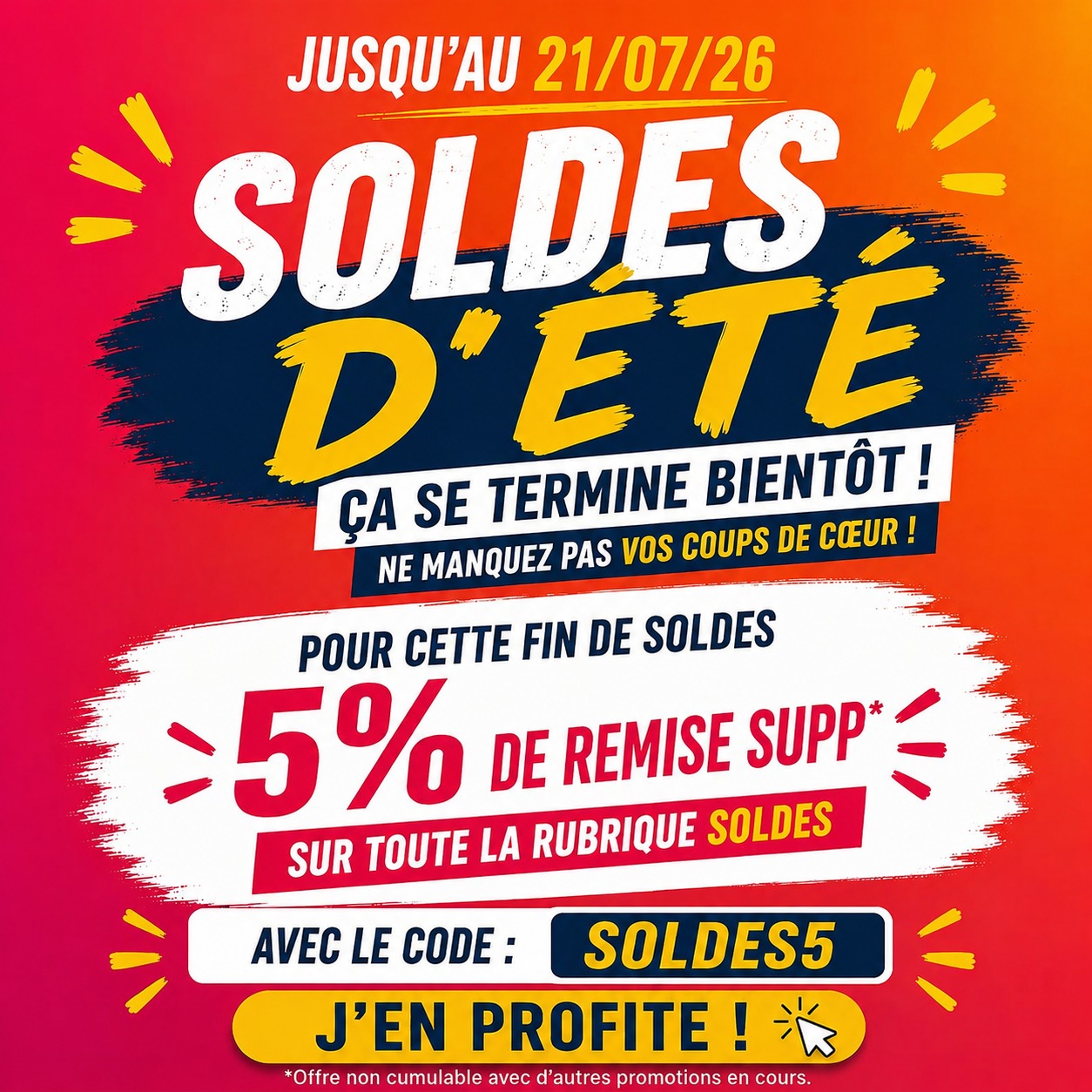 Soldes &eacute;t&eacute; 2026