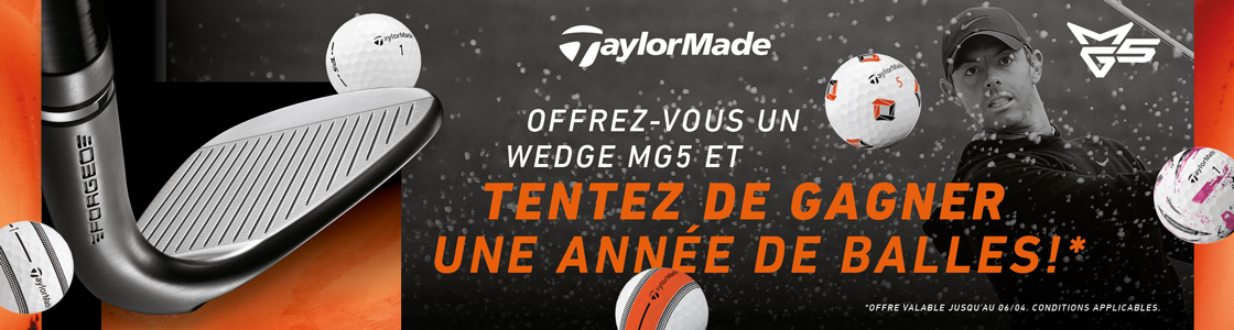 Offre TaylorMade MG5
