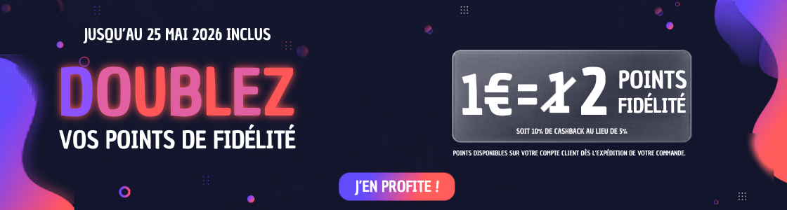 Points fid&eacute;lit&eacute; doubl&eacute;s