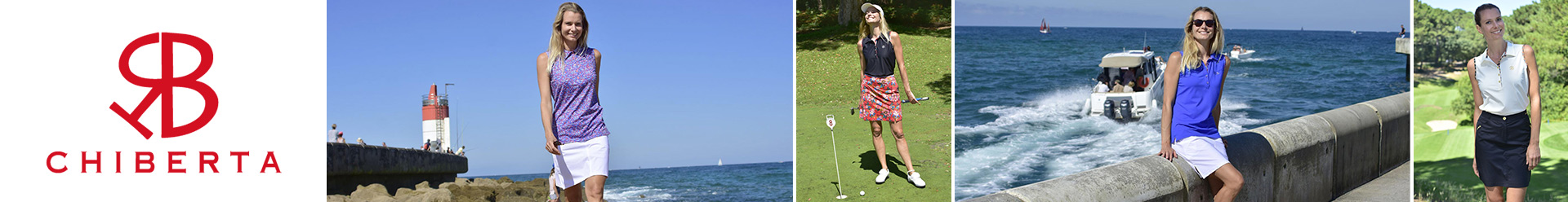 Chiberta Golfwear le créateur de vetement golf femme